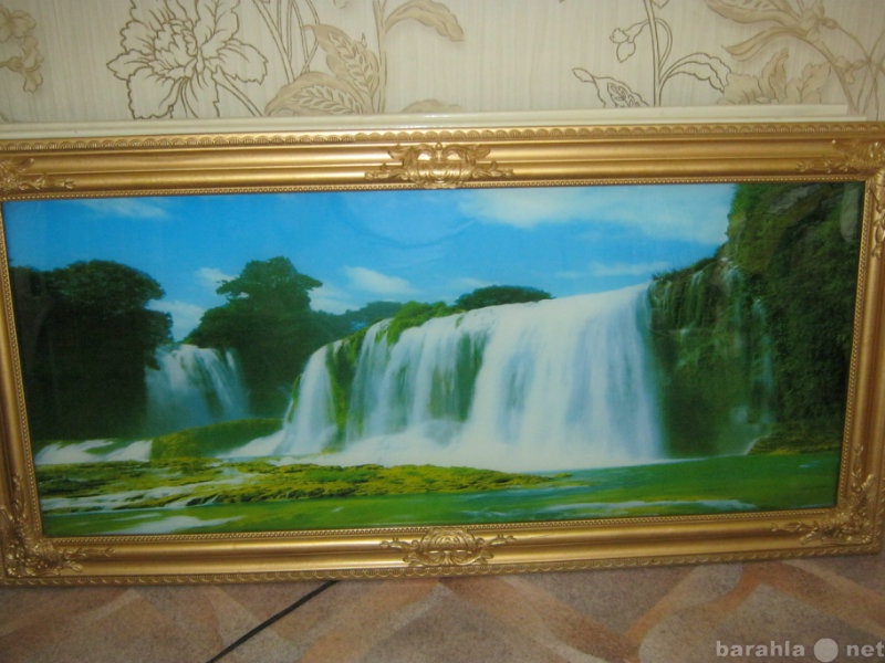 Продам: Картина водопад (светящаяся со звуками п