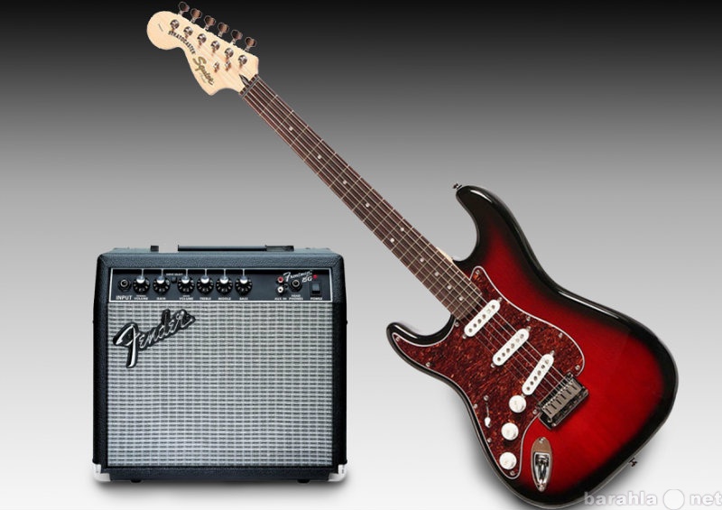 Продам: Fender Stratocaster и комбик Fender Fron