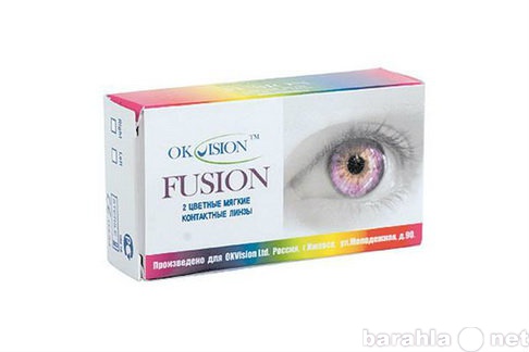 Продам: Fusion цветные контактные линзы