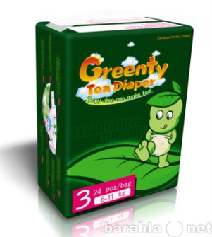 Предложение: подгузники Greenty с зеленым чаем
