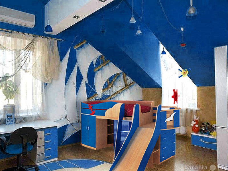 Продам: детская мебель в морском стиле