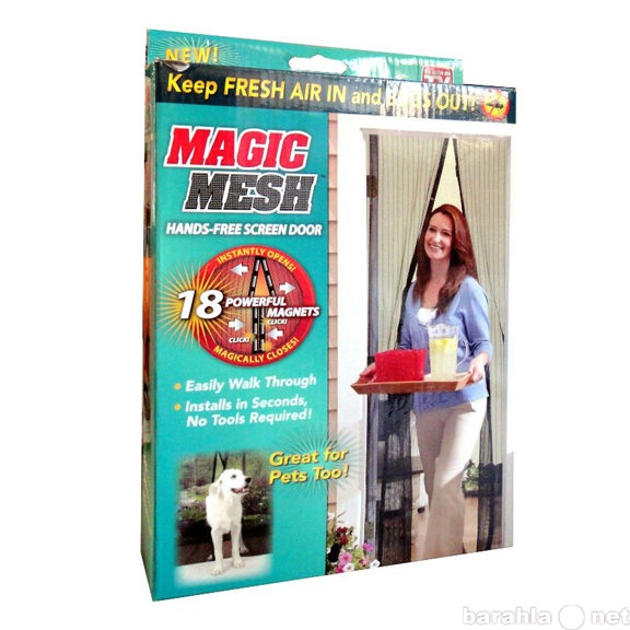 Продам: Москитная сетка на магнитах Magic Mesh