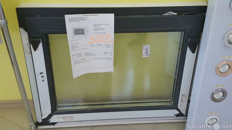 Продам: Готовое Окно ПВХ КБЕ 70 мм 85 см ш.*65 с