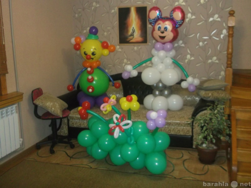 Продам: Фигуры из разноцветных шаров на заказ