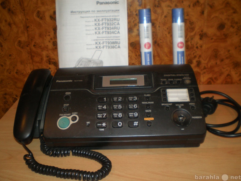 Продам: Телефон-факс Panasonic KX-FT938 с автоот