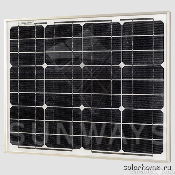 Продам: Солнечная батарея ФСМ-30M 12В моно