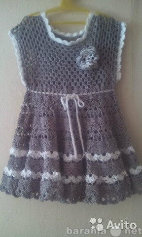Продам: Детское вязаное платье
