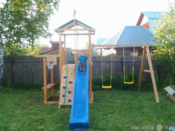 Продам: Деревянные площадки для детей на дачу