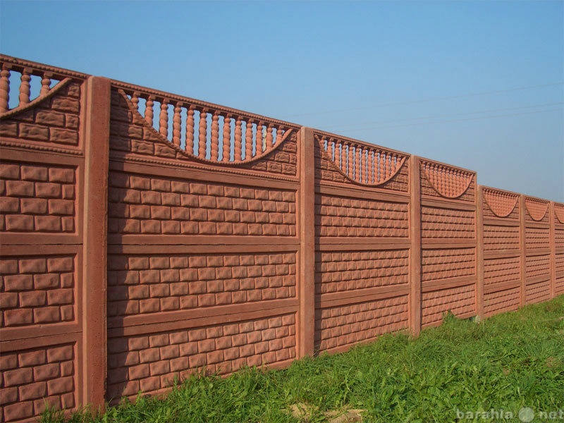 Продам: Декоративный бетонный забор и плитку