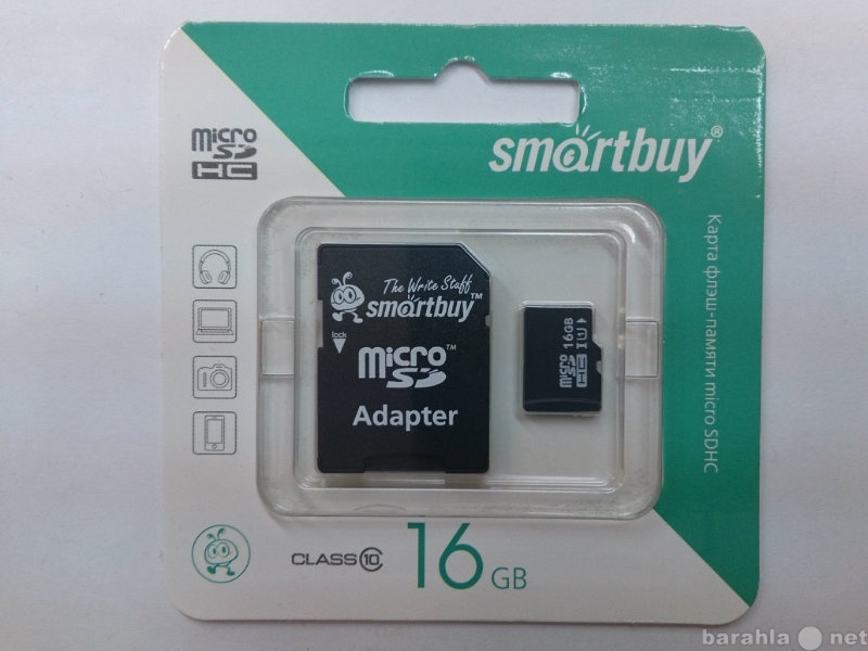 Продам: Карта памяти microSDHC 16Gb micro sd 16g