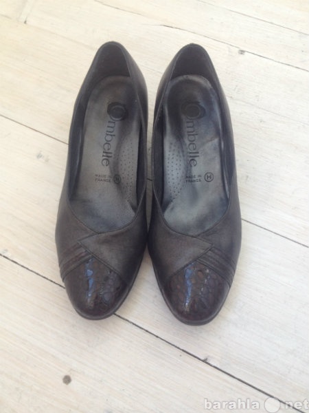 Продам: Черные туфли из натуральной кожи