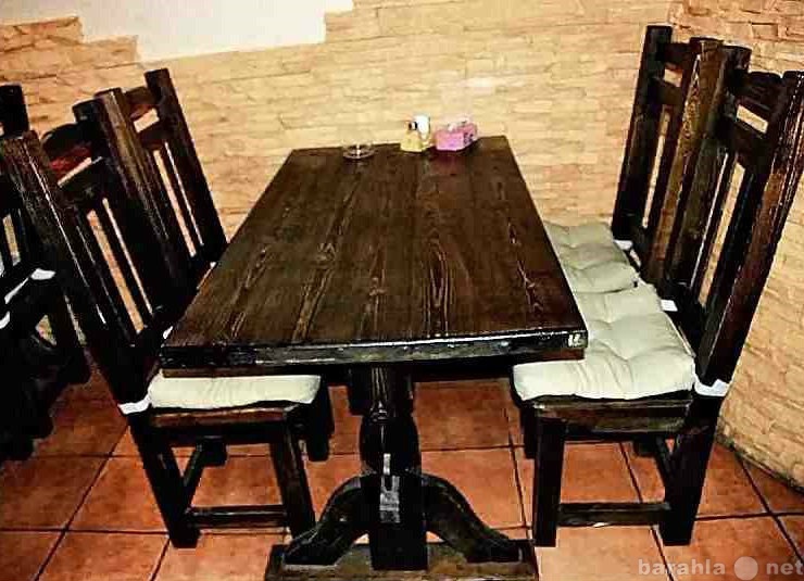 Продам: Деревянные столы и стулья в кафе, бар ил