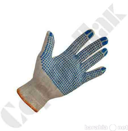 Продам: рабочие перчатки х/б с ПВХ Worker