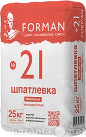 Продам: Шпатлевка Forman гипс. финишная (25кг)