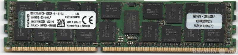 Продам: Серверная  память Kingston 16Гб KVR13R9D