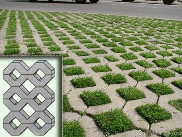 Продам: Газонная решетка тротуарная плитка