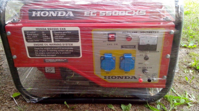 Продам: генератор Honda EG 5500 CXS