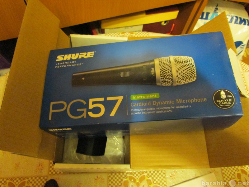 Продам: Инструментальный микрофон Shure PG57
