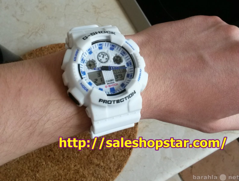 Продам: Casio G-Shock GA-100B-7A (белые)