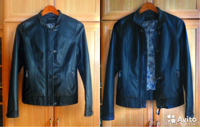 Продам: Куртка кожанка чёрная(осень-весна)