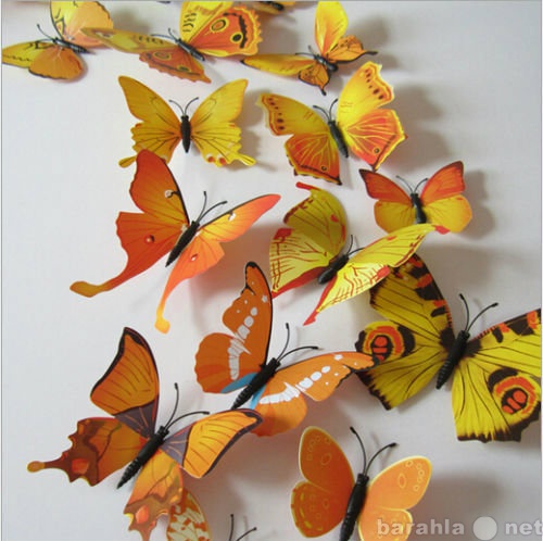 Продам: Декоративные 3D бабочки (12 шт.)