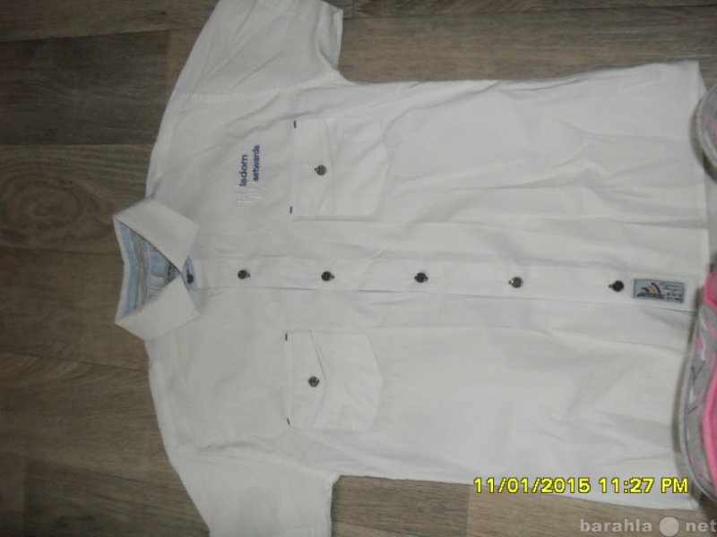 Продам: Рубашка белая (100% хлопок)