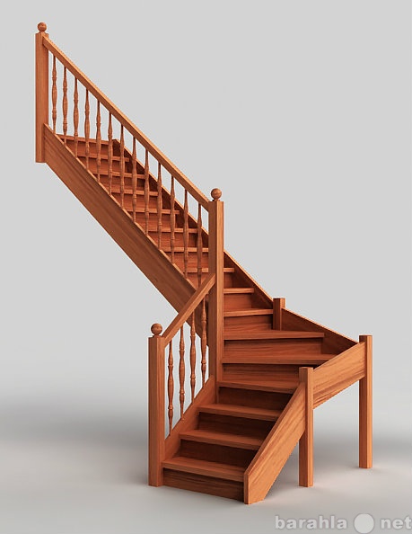 Продам: Деревянные лестницы эконом класса