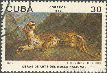 Продам: Марка 30 Куба 1982 Correos Tigre Тигр