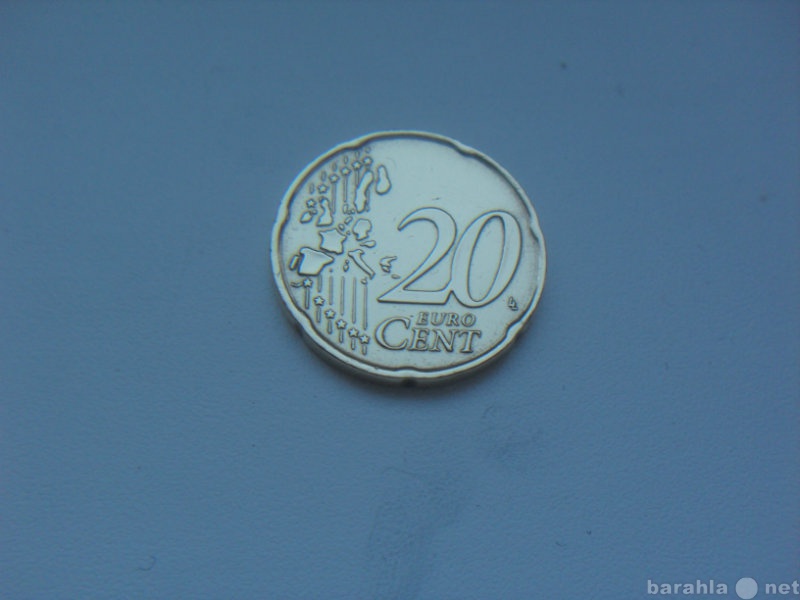 Продам: 20 Евро Euro Cent Центов 2002 Италия