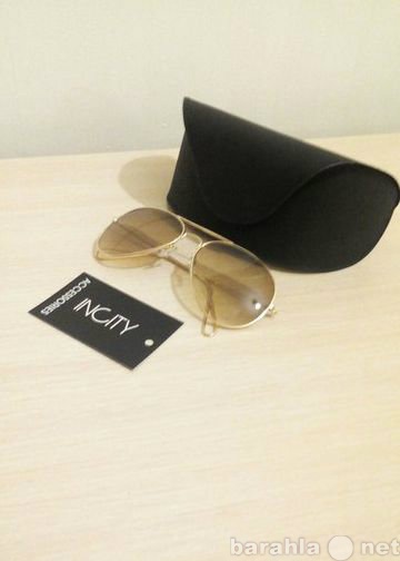 Продам: солнцезащитные очки + кож.чехол incity