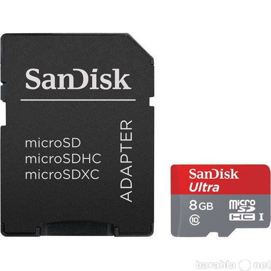 Продам: Карта памяти Sandisk Ultra microSDHC Cla