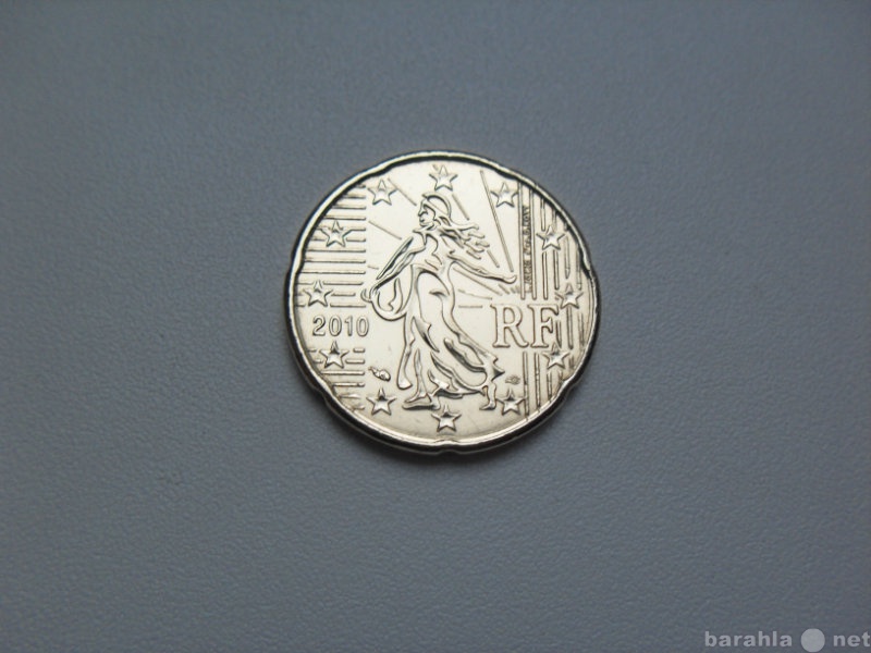 Продам: 20 Евро центов 2010 Франция