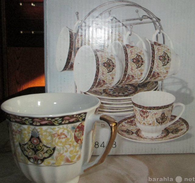Продам: Чайный набор на металлической подставке
