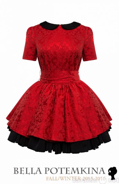 Продам: Платье Рафаэль красное с черным мини