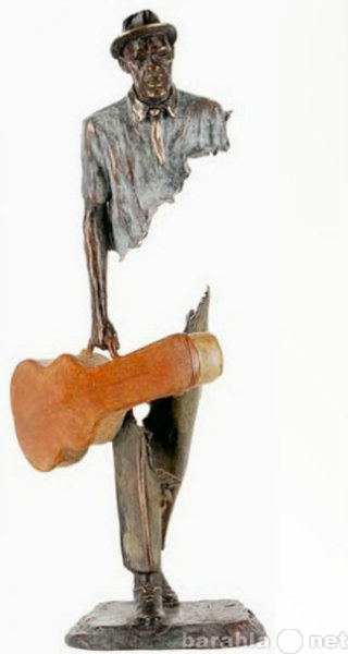 Продам: скульптура из металла"Старый музык