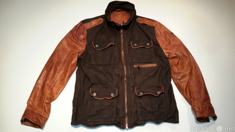 Продам: Куртка с кожаными вставками