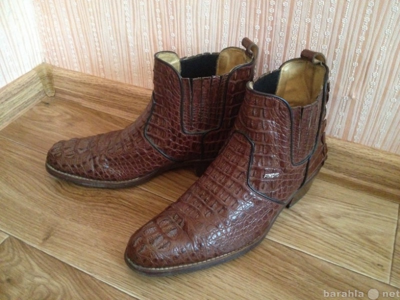 Продам: ботинки из кожи крокодила и питона