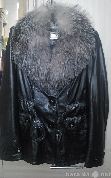 Продам: Куртка кожаная с мехом