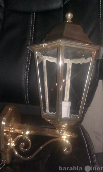 Продам: Уличный светильник под золото