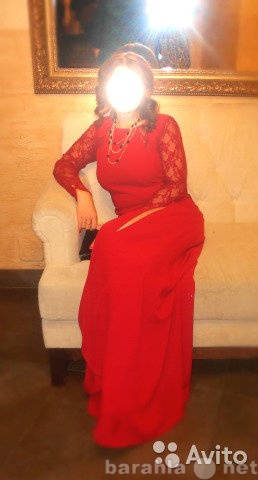 Продам: Вечернее платье красное кружевное