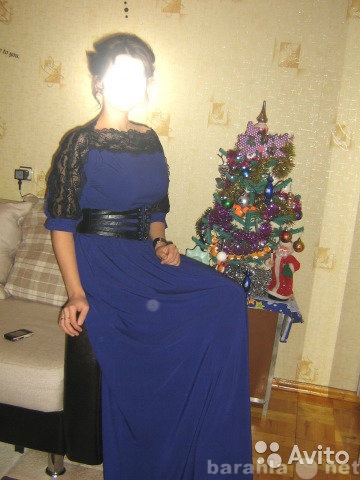 Продам: Вечернее платье сине-черное