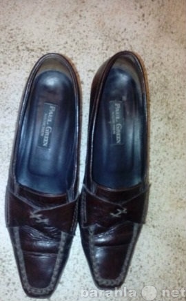 Продам: Темно-коричневые кожаные туфли Paul Gr