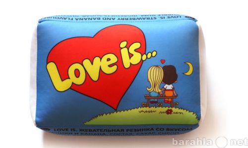 Продам: Декоративная подушка "Love is...&