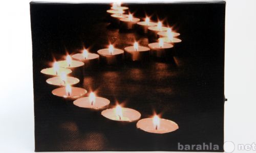 Продам: Картина светодиодная "Свечи"