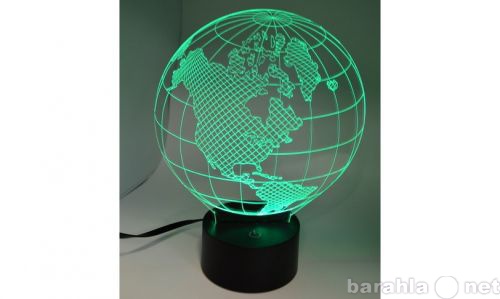 Продам: Настольная 3D-лампа "Земной шар&q
