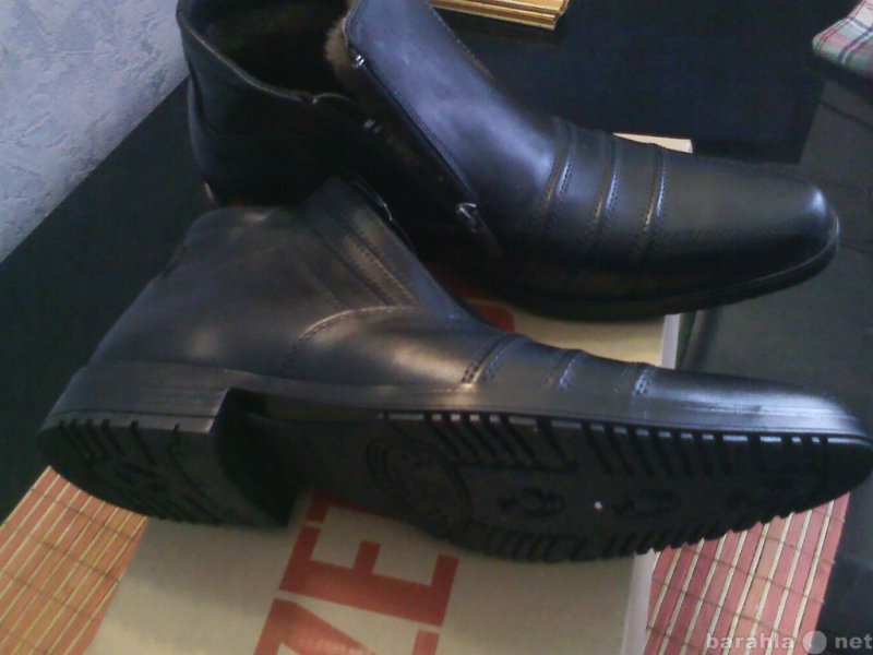 Продам: Ботинки мужские зимние новые кожаные