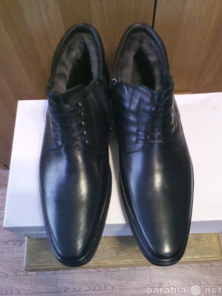 Продам: Ботинки кожаные новые,  натуральный мех