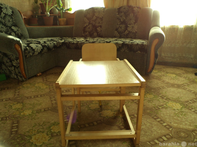 Продам: детский столик +стульчик