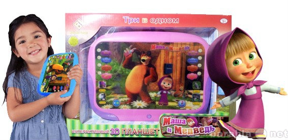 Продам: Детский 3D планшет "Маша и медведь