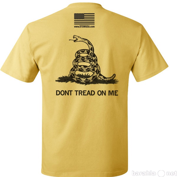 Продам: Футболка - Dont Tread on Me (Gold)